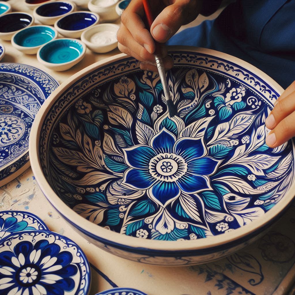 Blue Pottery of Multan