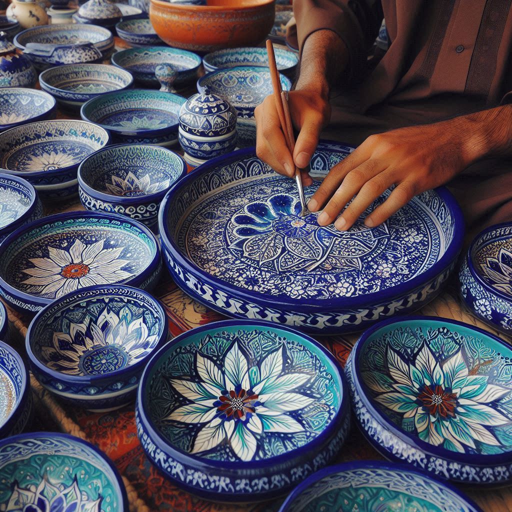 Blue Pottery of Multan