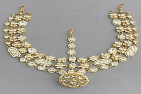 Pakistani Gold Headpieces