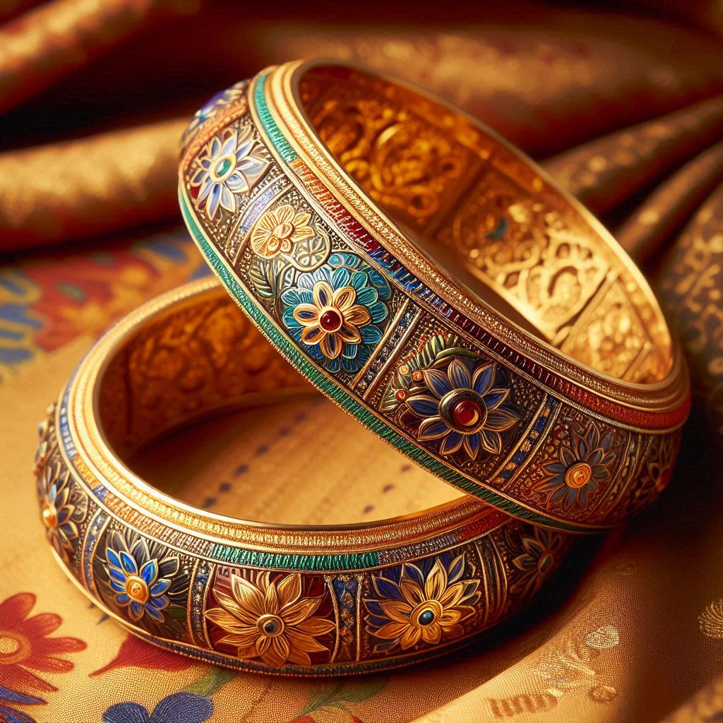 Pakistani Gold Bangles